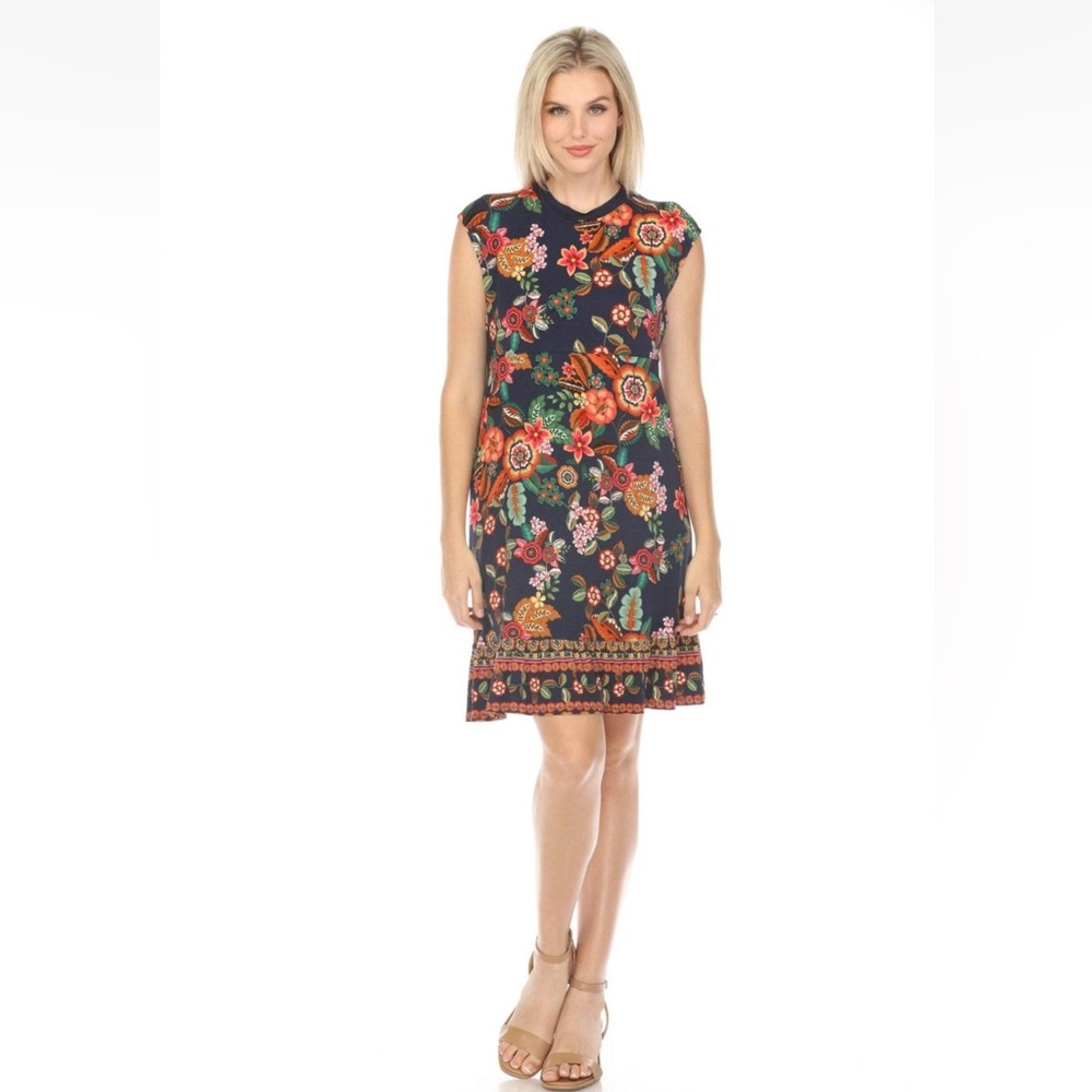 NWT JOHNNY WAS The Janie
Clarkwood Favorite Tank Tiered
Dress - Picture 3 of 4